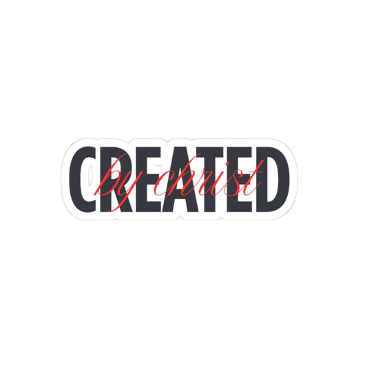 Created by Christ Sticker
